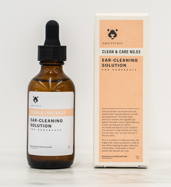 AmoPetric Ear-cleaning Solution with Witch Hazel for pets